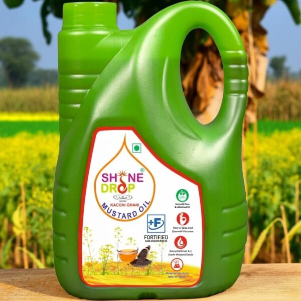 Shine Drop Kacchi Ghani Mustard Oil 2L