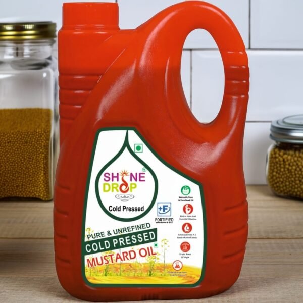 Shine Drop  Cold Pressed Mustard Oil 2L