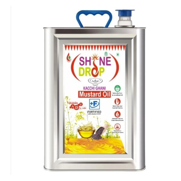 Shine Drop Kacchi Ghani Mustard Oil 15L